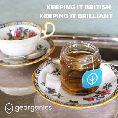 Georganics Toothbrush medium beechwood 1 Stuks