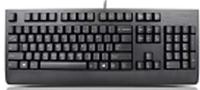 Preferred Pro II - Toetsenbord - USB - Nederlands - zwart - voor 14e Chromebook; 500e Chromebook (2nd Gen); ThinkCentre M630; ThinkPad E490; T590; V540-24 - thumbnail