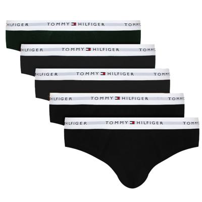 Tommy Hilfiger 5-Pack Heren slips - Black Classic - Klassieke heup onderbroeken mannen - Katoen