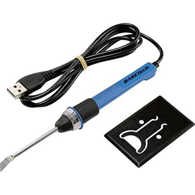 Basetech LWK-172 Soldeerboutset 5 V/DC 8 W Beitelvorm 400 °C (max)