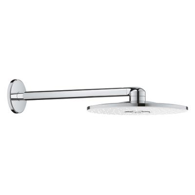 GROHE Rainshower Smartactive 310 Hoofddouche - 31cm - 2 straalsoorten - wandarm 43cm - moon white/chroom 26475ls0