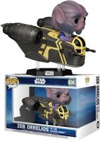 Star Wars Funko Pop Rides Deluxe Vinyl: Zeb Orrelios in The Razor Crest - thumbnail
