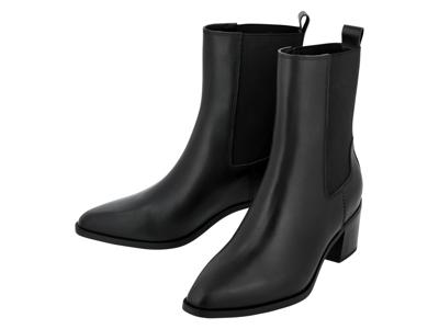 esmara Leren dames chelsea boots (Zwart, 38) esmara Leren dames chelsea boots (Zwart, 38)