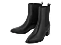 esmara Leren dames chelsea boots (Zwart, 38) - thumbnail