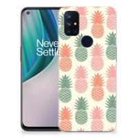 OnePlus Nord N10 5G | Siliconen Case | Ananas - thumbnail