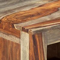 Dressoir 100x30x50 cm massief sheeshamhout grijs - thumbnail