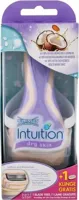 Wilkinson Wilkinson Intuition Dry Skin Cocos & Almond - houder + 1 Extra Scheermes - thumbnail