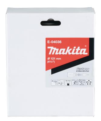 Makita Accessoires Gatzaag 121x44mm hout/metaal - E-04036 - E-04036