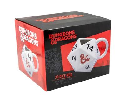 Dungeons & Dragons 3D Mug Dice