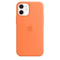 Apple Silicone MagSafe Case iPhone 12 Mini Kumquat - thumbnail