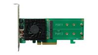 HighPoint SSD6202A 2x M.2 interface kaart - thumbnail
