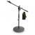 Gravity MS 2222 B Laag microfoonstatief met ronde voet en telescopische hengel - thumbnail