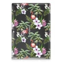 Lenovo Tab 10 | Tab 2 A10-30 Back Case Flamingo Palms - thumbnail