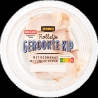 Jumbo Rolletje Gerookte Kip met Roomkaas met Zoete Peper 80 g - thumbnail