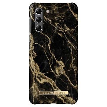 iDeal of Sweden Fashion Samsung Galaxy S21 5G Cover - Gouden Rookmarmer