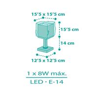 Dalber TafellampjeMermaids voor kinderen - 63441 - thumbnail