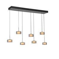 Paul Neuhaus 7-lichts hanglampRika zwart - 2115-18 - thumbnail
