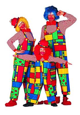 Clown Mondriaan vrouw Clown Mondriaan vrouw