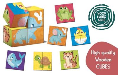 Educatief Spel Lisciani Giochi Cubes & Puzzle