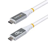 USB-kabel Startech CC50CM80GUSB4CABLEW Wit 50 cm - thumbnail