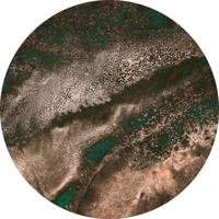 Noordwand Komar Dots Behangcirkel Cuivre - D1-026 - thumbnail