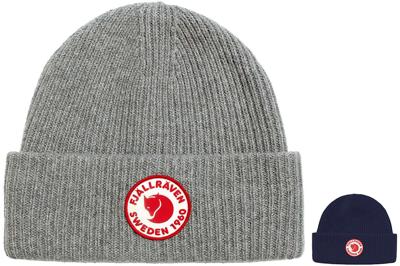 Fjällräven Muts 1960 Logo Hat, grey, Maat: One size, Unisex