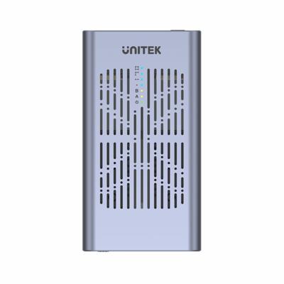 UNITEK S1206A USB-C naar PCIe/NVMe M.2 SSD 10Gbps Dual Bay-behuizing met offline kloon