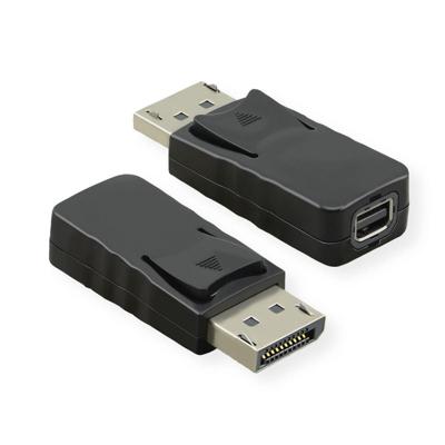 VALUE DisplayPort Adapter, DP Male - Mini DP Female