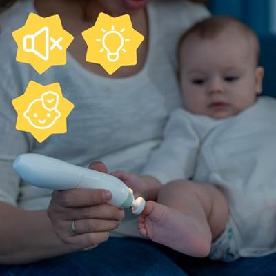 Badabulle elektrische vijl met 6 verwisselbare punten + 3 navullingen