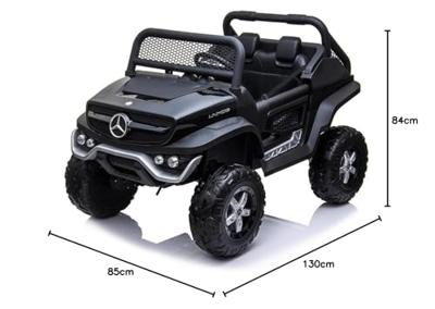 Elektrische auto voor kinderen Injusa Mercedes Benz Unimog Zwart