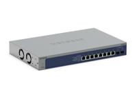 NETGEAR (XS508TM) Smart Web Managed Switch 10 Gigabit Multi-Gigabit Ethernet 10 poorten - 8 multi-gigabit poorten, 2 x 10 Gigabit SFP+ poorten, Insight cloud administratie, muur of rek, levenslange - thumbnail