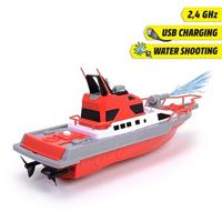 Dickie Toys RC Fire Boat RC boot voor beginners RTR 384 mm - thumbnail