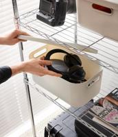 Rotho Albula Opbergbox 12L Mistletoe Wit - thumbnail