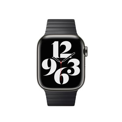 Apple Watch Band - Schakelarmband - 38 mm - Spacezwart - One Size