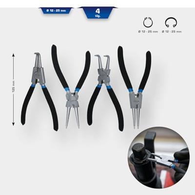 Brilliant Tools BT067900 Precisie-borgveertang set