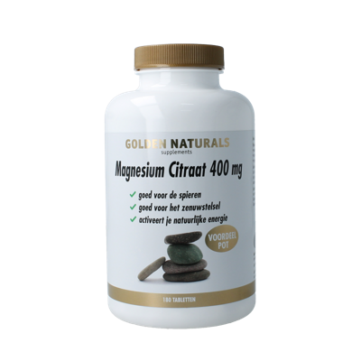 Magnesium citraat 400mg 180 Tabletten