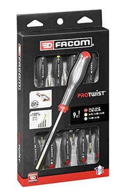 Facom Schroevendraaierset Protwist 9 Delig - AT.9PB - AT.9PB