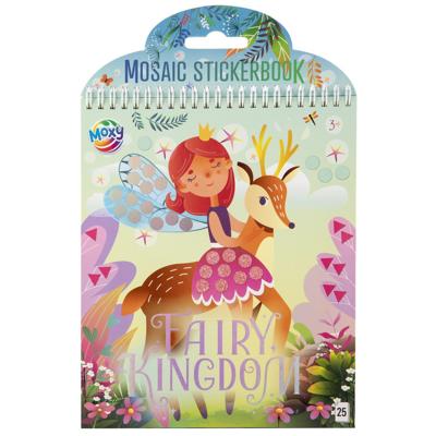 Luxury mosaic stickerboek fairies
