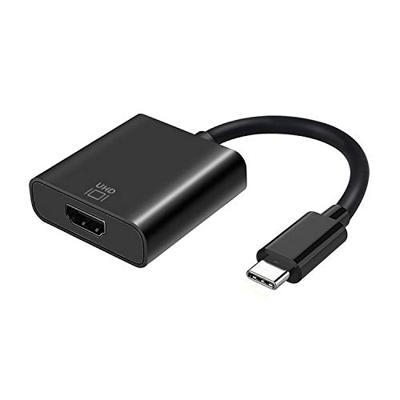 AISENS A109-0344 USB-C naar HDMI converter 4k@60Hz, USB-C stekker op HDMI-bus, zwart, 15 cm