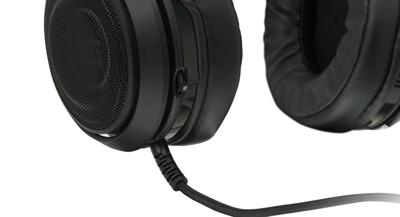 IOGEAR Kaliber NUKLEUS Gaming Headset - Xbox One S/Xbox One - PS4 - PC/Mac & mobiele apparaten - 50 mm drivers - Ingebouwde volumeregeling - 3,5 mm 4-polige stereo-stekker - Inclusief Y-adapter voor
