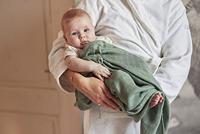 Jollein bamboe multidoek large - set van 2 115x115 cm groen - thumbnail