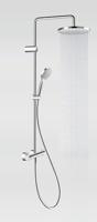Duravit Shower Systems 1000 MinusFlow regendoucheset met 4 straalsoorten Ø25cm chroom - thumbnail