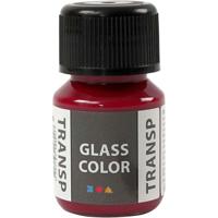 Creativ Company Glass color transparent, roze, 30 ml/ 1 fles - thumbnail