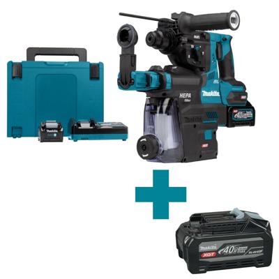 Makita HR003GM202 | Accu combihamer 40V Max | Incl. accu & lader | in Mbox