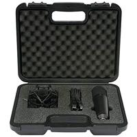 Renkforce CU-4 USB-studiomicrofoon Zendmethode:Kabelgebonden Incl. kabel, Incl. koffer, Incl. shockmount USB Kabelgebonden - thumbnail