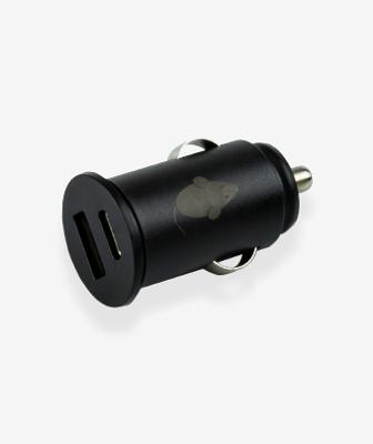 Autolader Green Mouse USB-A 1x USB-C 1x 2.4A zwart