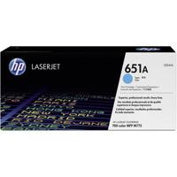 HP Toner 651A Origineel Cyaan 16000 bladzijden CE341A - thumbnail
