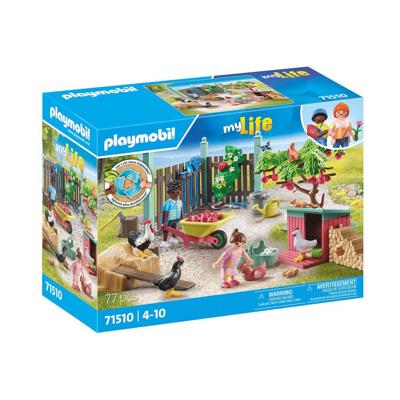 Playmobil® My life 71510 kleine kippenboerderij in de tuin van het kleine huis