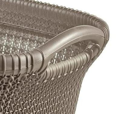 Curver Knit wasmand 40ltr bruin - thumbnail