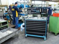 HAZET Gereedschapwagen Assistent 179NXXL-8D - L x B x H: 1133 mm x 642 mm x 1020 mm - Laden, ondiep: 7× 81 x 870 x 522 mm - Laden, diep: 1× 166 x 870 - thumbnail